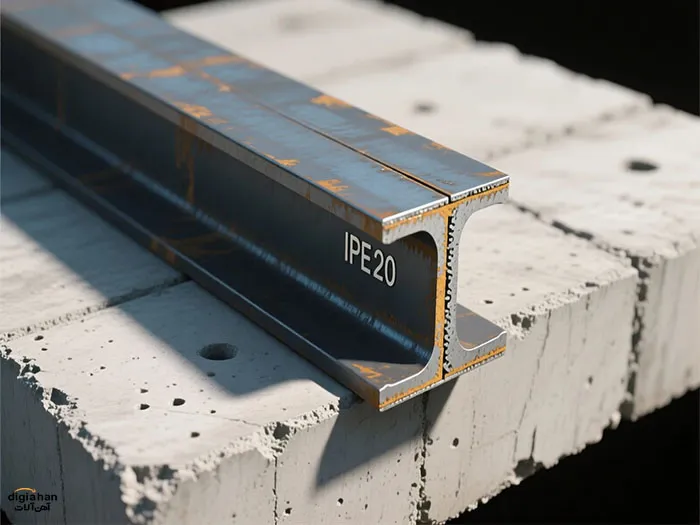 تیرآهن 20 برای بتن ریزی