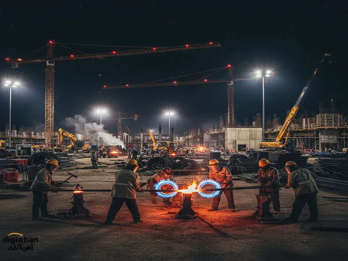 Rebar forging
