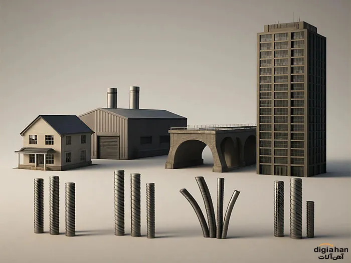 انتخاب میلگرد بر اساس نوع سازه و شرایط آب ‌و هوایی