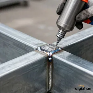 جوشکاری ورق گالوانیزه با اینورتر