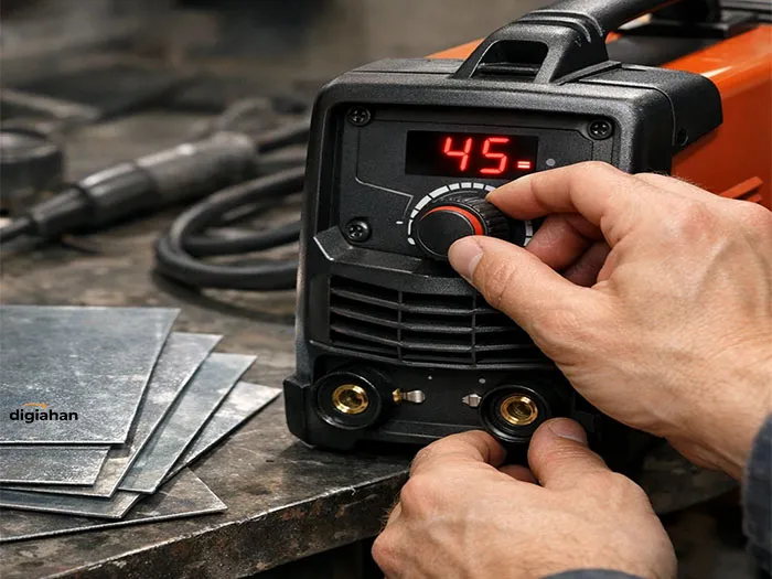 جوشکاری ورق گالوانیزه با اینورتر